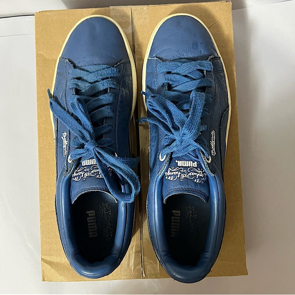 Puma Classic X Sophia Chang Brooklyn Brooklynite Blue Streetwear Sneakers 10 - Picture 15 of 16